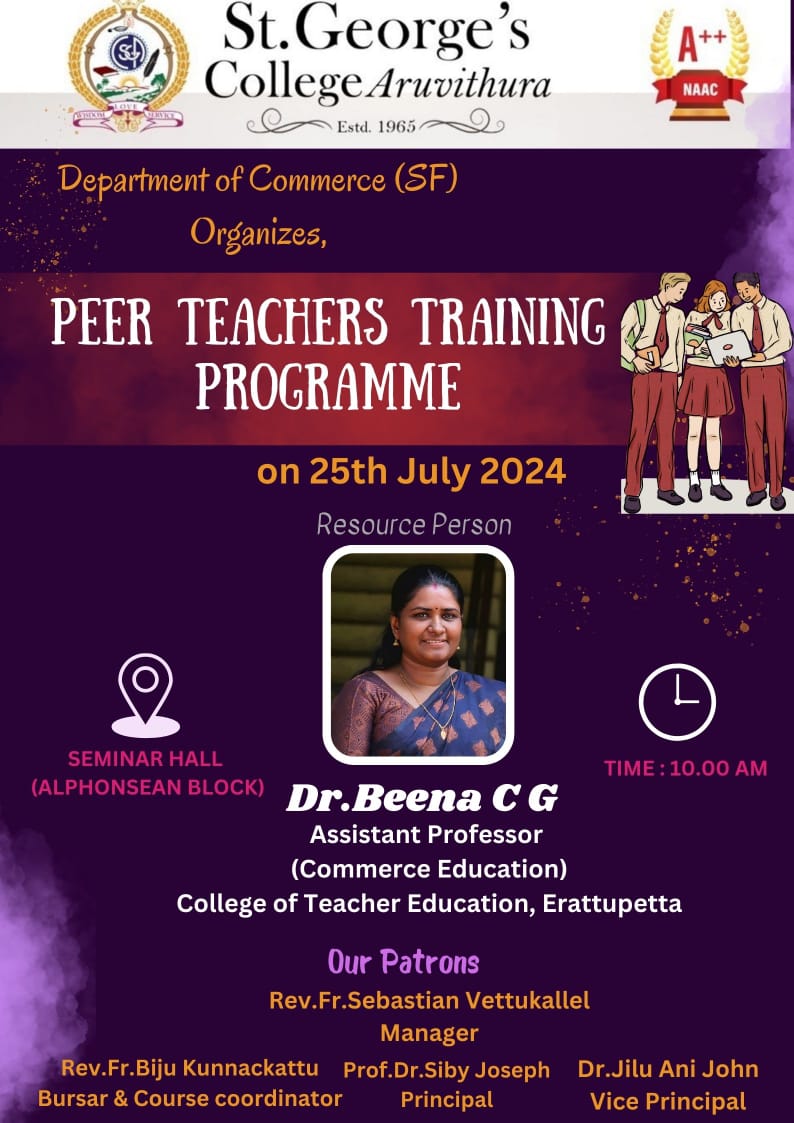 Peer Teacher Training Programme